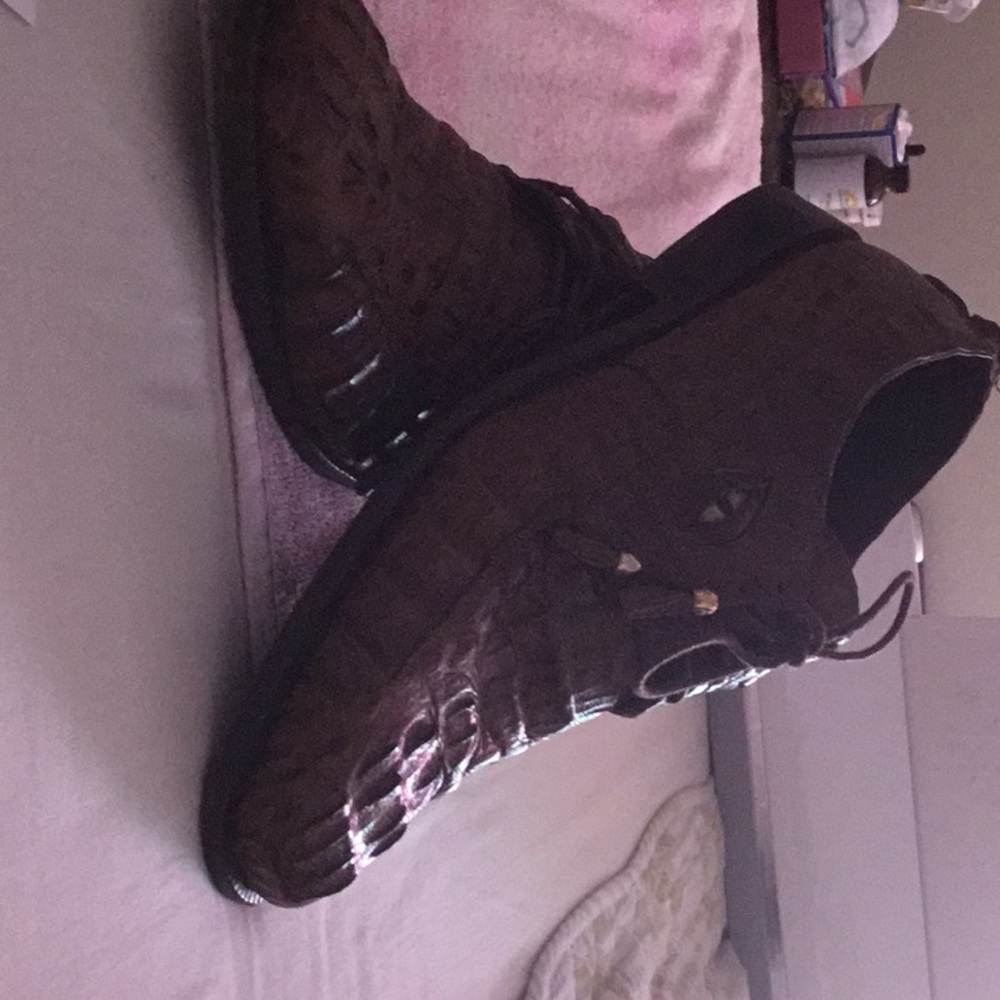 Men’s Crocodile shoes/ Eyes an Hornback